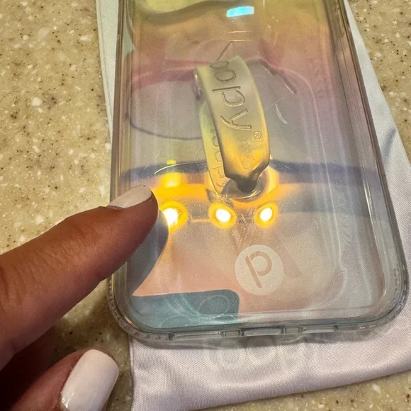 Loopy Case Fits 15 Pro Max Clear Opal - Picture 6 of 16